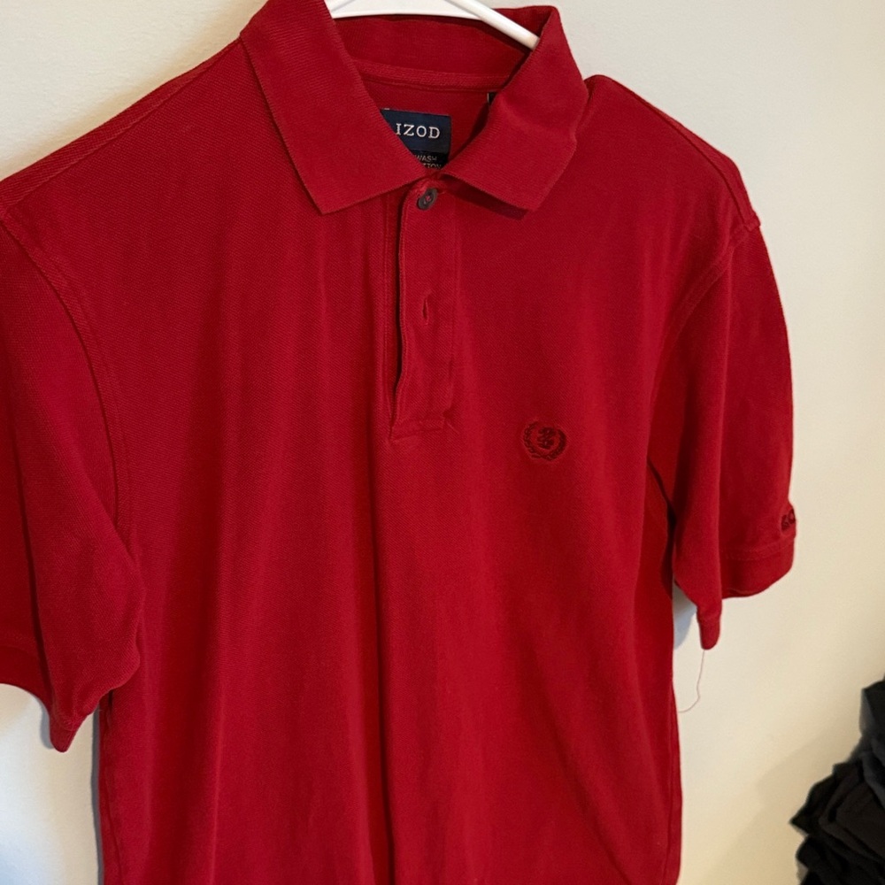 Izod Vibrant Red Polo Shirt